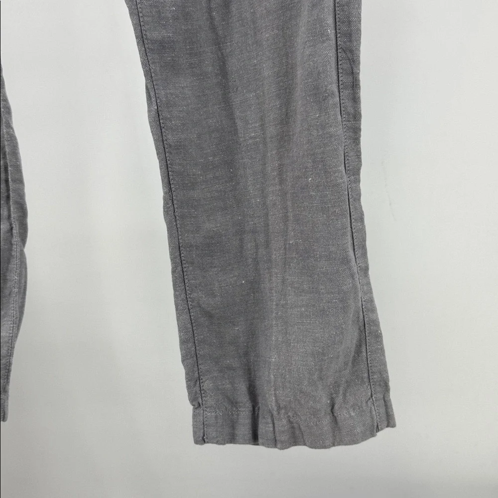 Banana Republic Kentfield Pant linen blend gray 34x32 men’s office casual